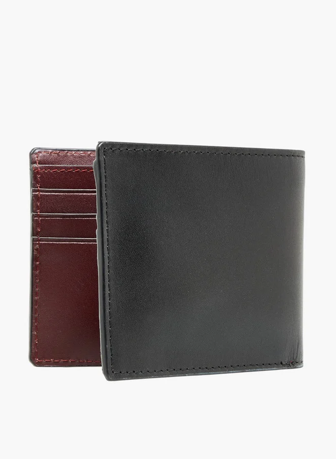 دوتشيني Men Leather Bi-Fold Wallet